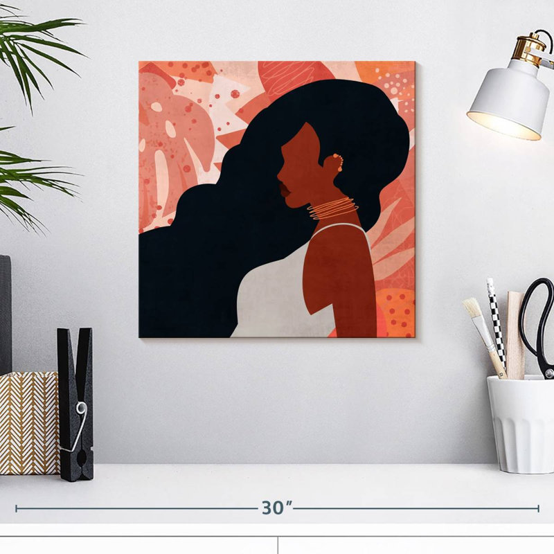 Leisha Boho Classy Woman III, H 16 po x l 16 po