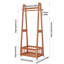 Solid Wood Freestanding 7 - Hook Coat Rack-1453966733
