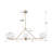 Kinston 6 - Light Dimmable Modern Linear Chandelier-740063569