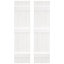 Builders Edge, paire de volets standard à quatre planches jointes, planche-n-lattes-36607592-36607601