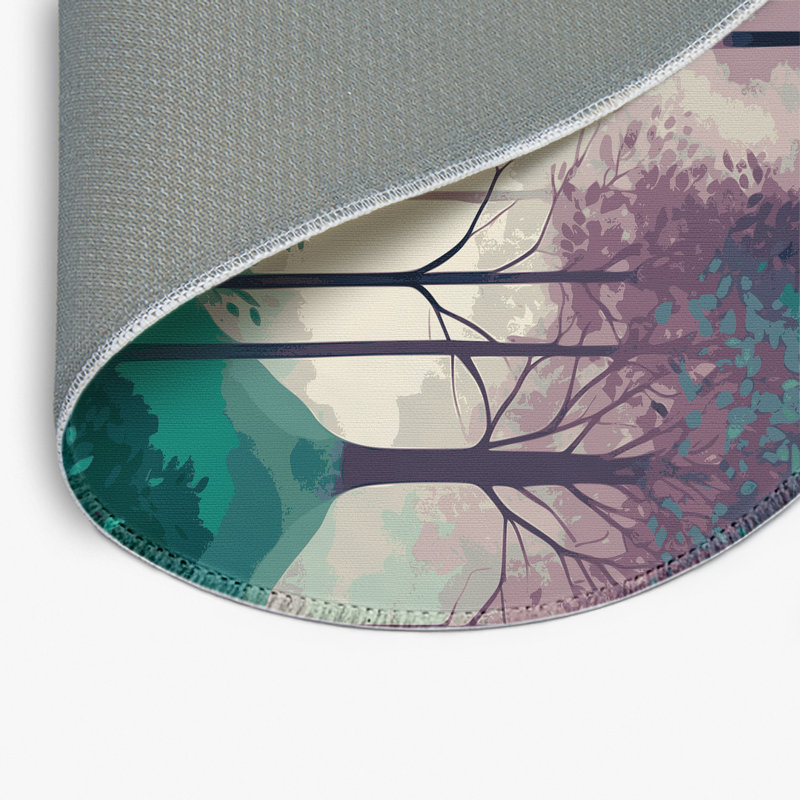 Tapis intérieur et extérieur Spirit Grove, Rond 5 pi