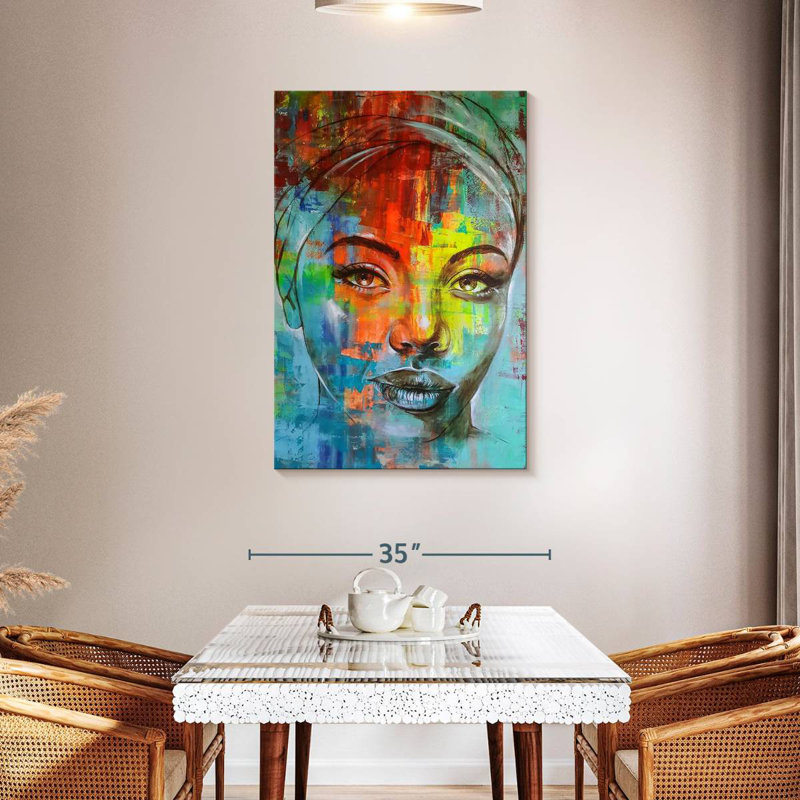 Leisha Chaba She Knows, 45" H x 30" W