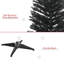 Arbre de Noël artificiel, arbre de Noël mince avec 294 pointes de branches réalistes et support en plastique-103718508