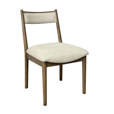 2 Latte Chairs, Upholstered Seat & Back With , Modern Soft Design, Brown, Solid Wood + , 18.98" Depth, 22.77" Width, 31.72" Height, 17.24 Lb Weight Chair  2Pcs  - In 19In 23In 31In 17Lb