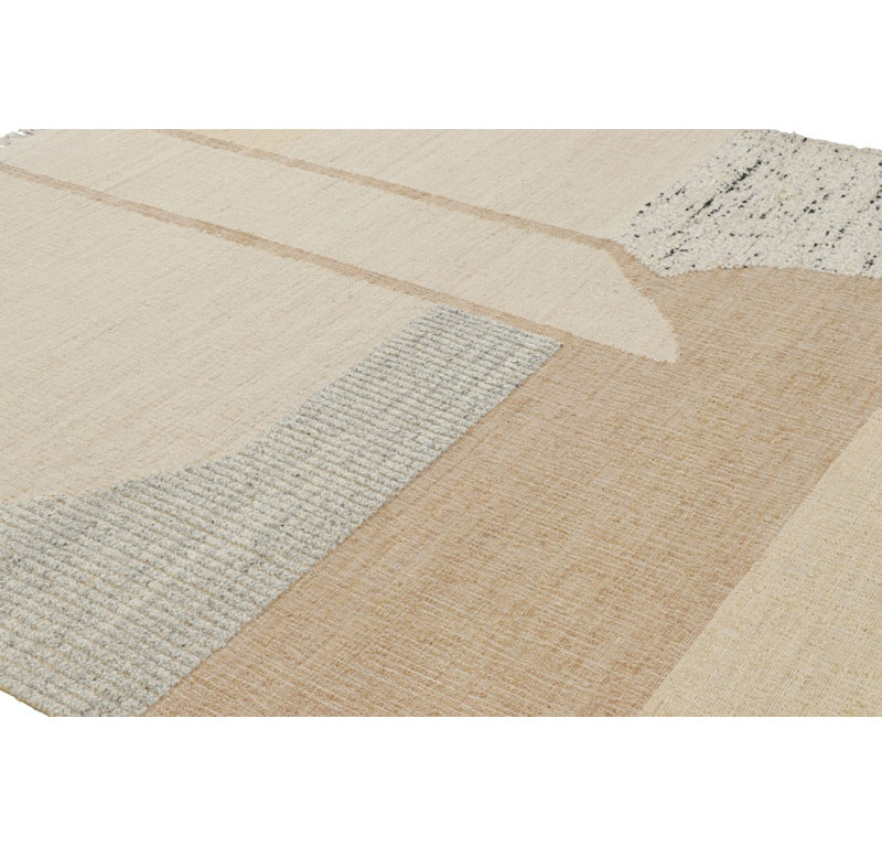 Kilim And Flatweave Area Rug, Rectangle 8' x 10'