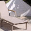 Ensemble de chaises longues d'extérieur en alliage d'aluminium avec table Morice