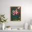 Baroque Bouquet 1' Framed Graphic Art Print on Glass