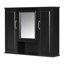 Armoire de rangement murale de 36 pouces avec miroir, armoire à pharmacie moderne à 3 portes pour une utilisation efficace de l'espace-929250563
