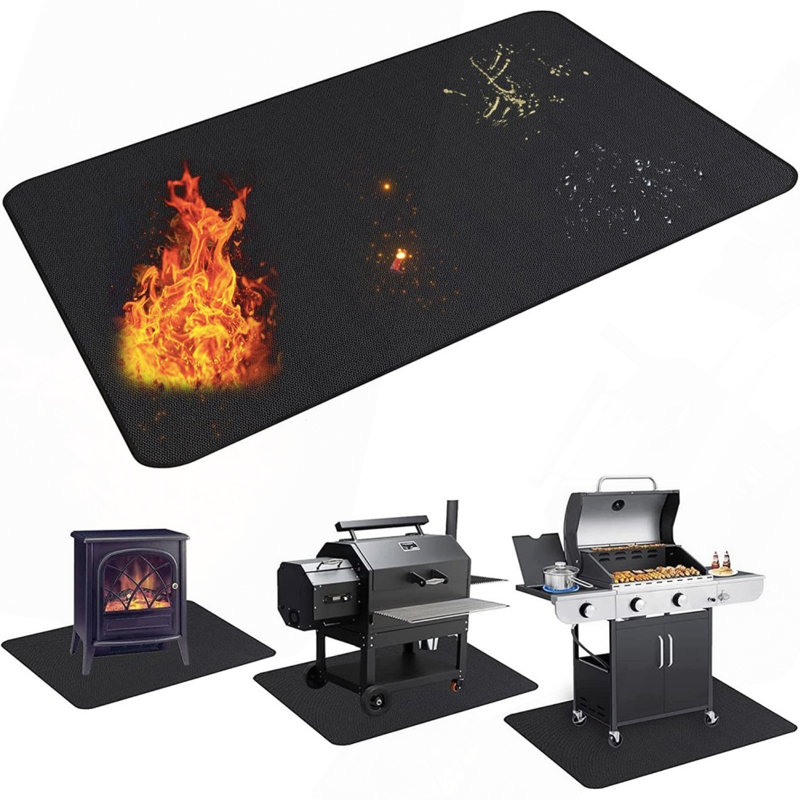 Tapis de protection pour barbecue 65 po x 48 po