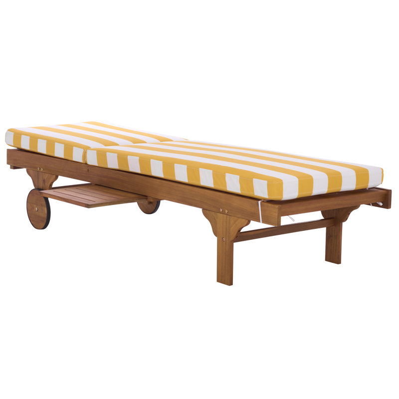Jivera Lounge Chair, Yellow Stripe