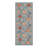 Acker Veridian Floral Machine Washable Blue / Red Indoor Area Rug with Non-Slip Backing-1598057569