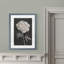 «Black and White Flowers I» par Paul Cezanne - reproduction d'art encadrée-798796464-798796466