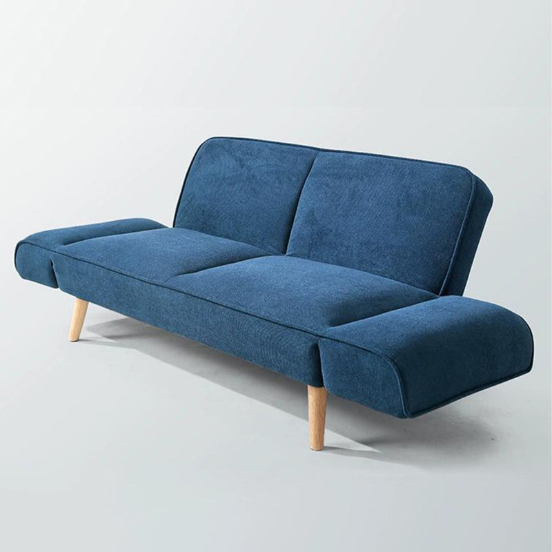 Dark Blue Polyester Modular Sofa bed cushion couch, Dark Blue