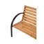 Valensia Powder Coated Steel Outdoor Bench
