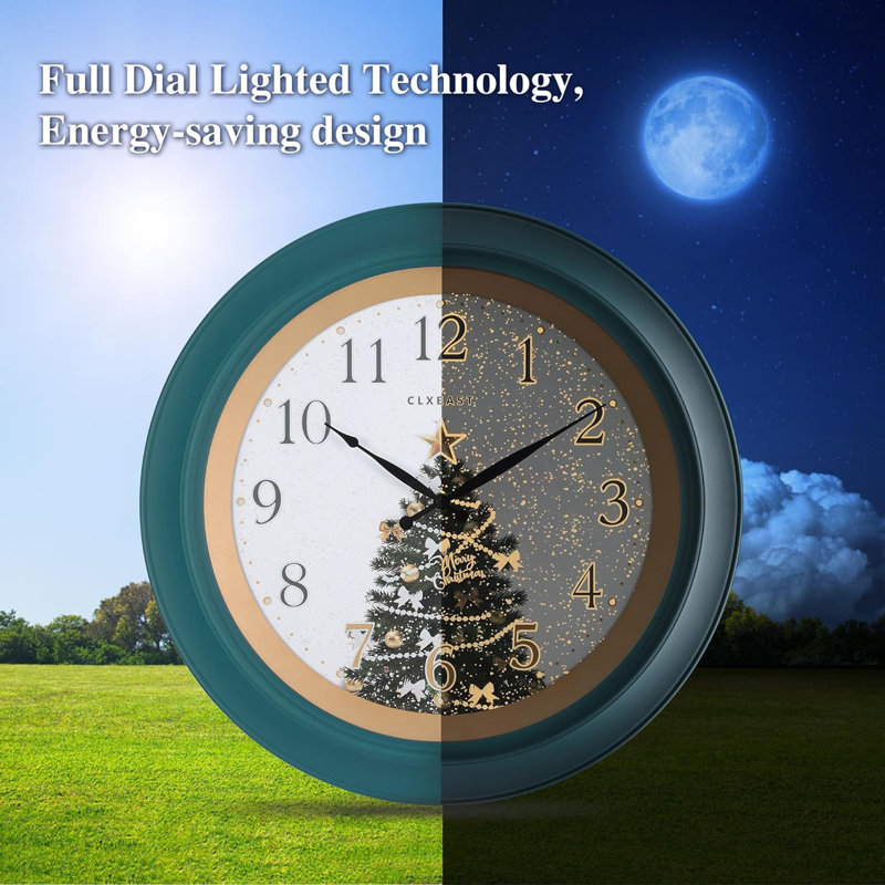 Solid Wood Wall Clock
