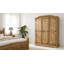 3 Door Solid Wood Wardrobe