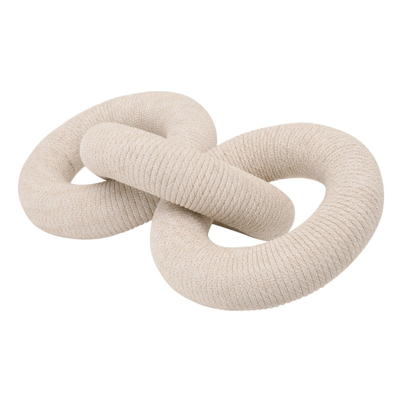 Crew Handcrafted Cream Rope Link