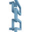 Heated Towel Rail, BOOKIE 655/500-101946626