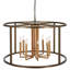 West Palm 8 - Light Lantern Drum Chandelier