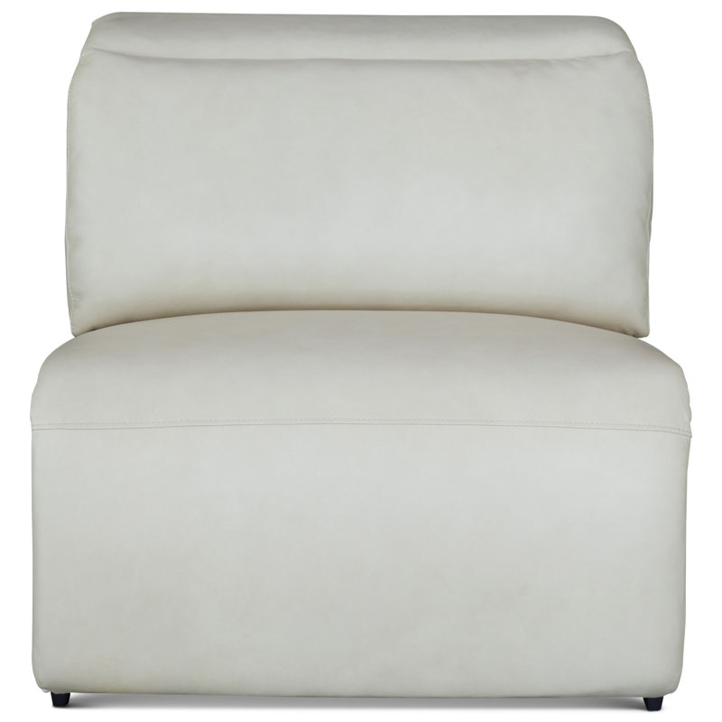Matteo Armless Recliner, LE0601 Genuine Leather