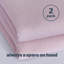 Fitted Sheet 2 x Anti Allergy Baby Bedding Cot Bed Cover-88887937