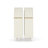 Arched Bookcases Set Of 2, Mdf Wood Modern Farmhouse Home Storage