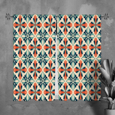 Trin Polyester Room Darkening Curtain Pair