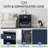 Gabbey Oversized LED Nightstand with Pet Cubby
