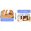 Table basse avec forme hexagonale - Autocollants à motifs caractéristiques et rangement multiple et conception attrayante Entretien facile dans un style simple mais élégant convenant à divers styles de maison