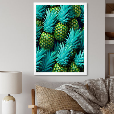 Juice Pineapple Bliss VI sur impression sur toile