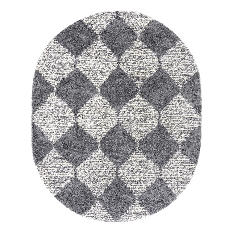 Serenity Shag Geometric Indoor Rug