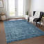 Tapis bleu intérieur / extérieur lavable à la machine Xhevrie-1246502777