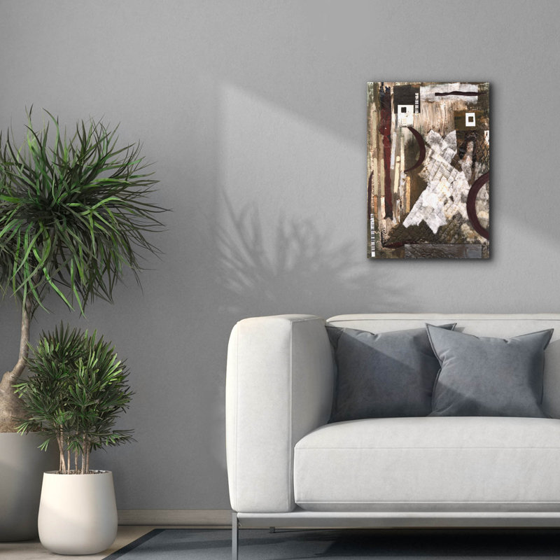  «Time To Part Ways 2» par Renee Kaelber, art mural sur toile, 18 po x 26 po