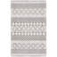 Tapis noir / ivoire en laine / coton touffeté à la main Caesare-2029666899