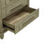 Chantee 3 Drawer Nightstand w/ Charging Station & Lined Drawers