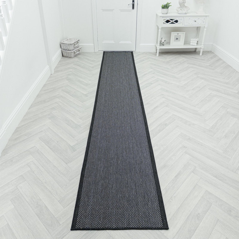 Runner Geometric Flatweave Indoor / Outdoor Area Rug, Runner 60 x 300 cm