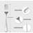  12 Pcs Silverware – Stainless Steel Dinner Fork– Elegant Cutlery For Home, Restaurant, Wedding & Holiday Dining