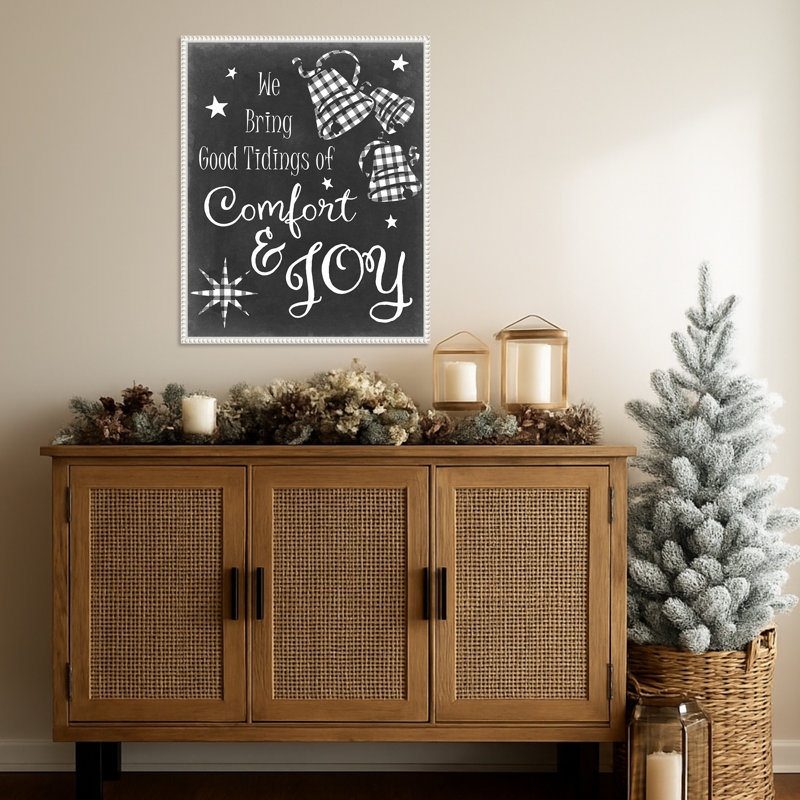 «Comfort and Joy» par Sharon Chandler, reproduction d'art sur toile encadrée