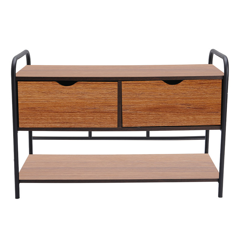 Janni Solid Wood Storage Bench