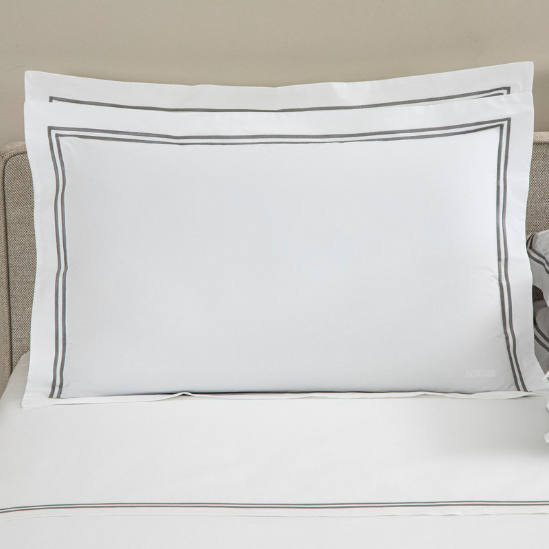Classic Sham, Standard Sham, Ash Gray