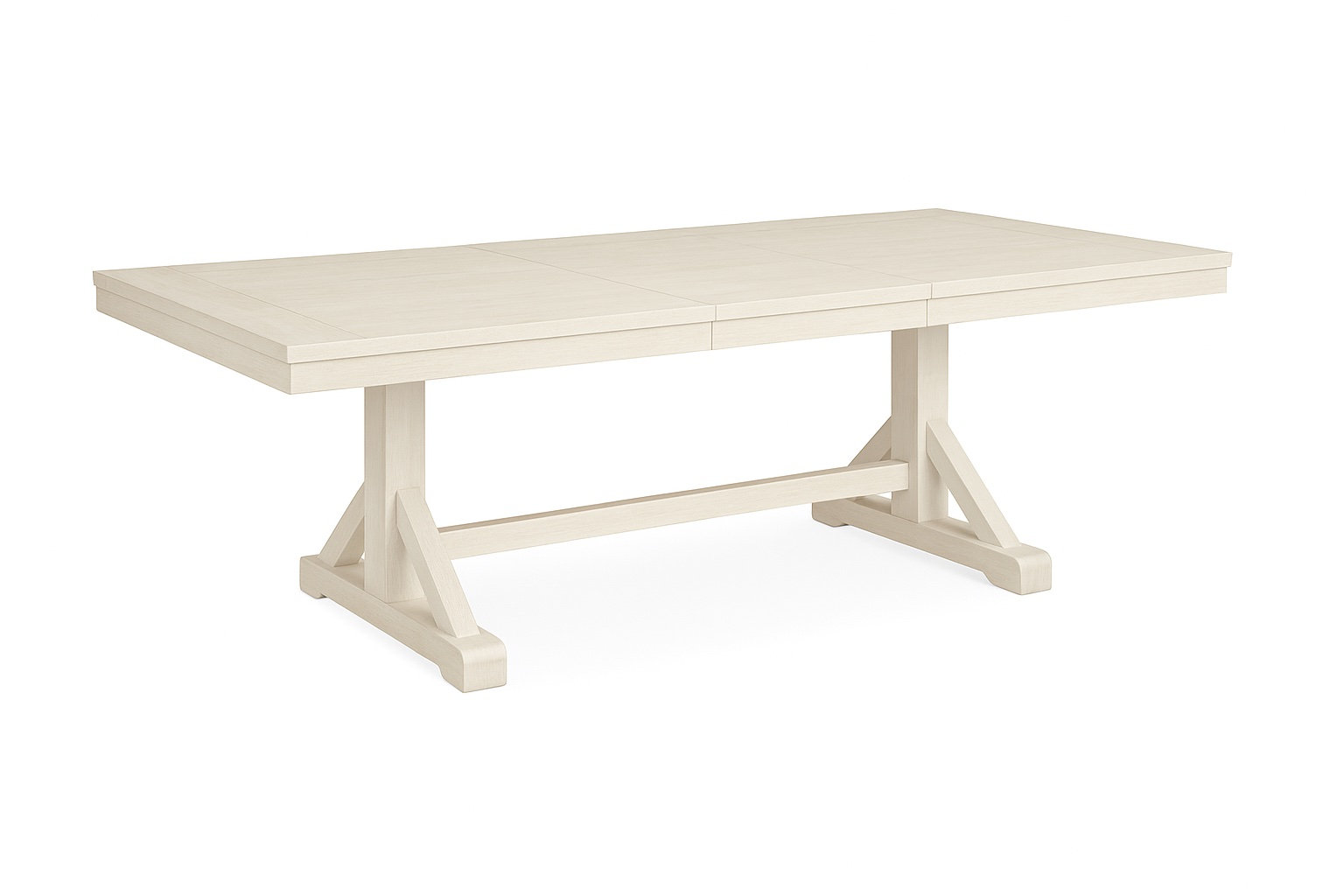 Hues 40'' Extendable Dining Table, Bisque
