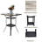 Isabella 2 - Person Patio Dining Set Square Table