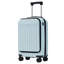 Ensemble de bagage à ouverture frontale 3 pièces, valise de transport rigide avec port USB, bagage extensible avec poignée et roulettes à verrou TSA-129108352
