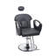 Fauteuil de barbier pour coiffeur, fauteuils inclinables et réglables en hauteur, rotation à 360 degrés, fauteuil de shampooing multifonction pour salon de coiffure (noir moderne)