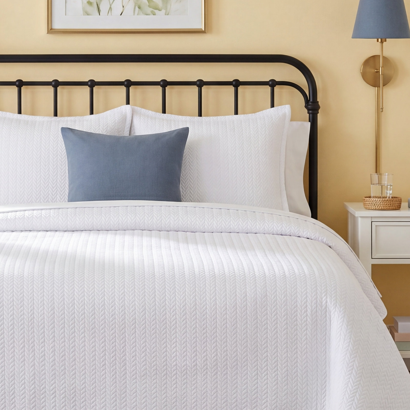 Arwen Cotton Duvet Cover Set, Queen Duvet Cover