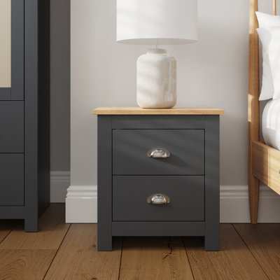 Loretta 45cm W Particle Board / Chipboard Bedside Table