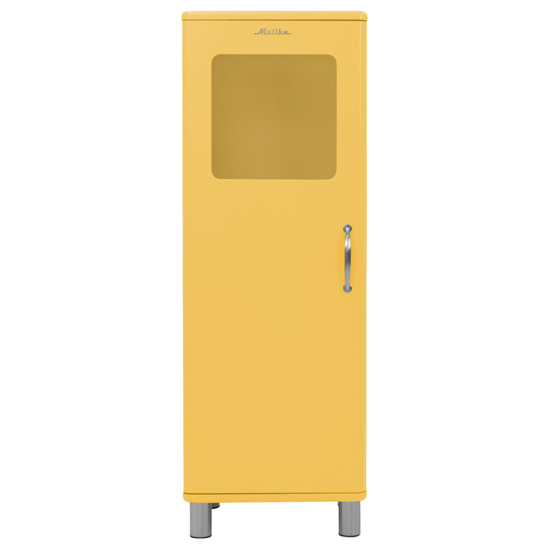 Armoire 1 porte Malibu, Jaune
