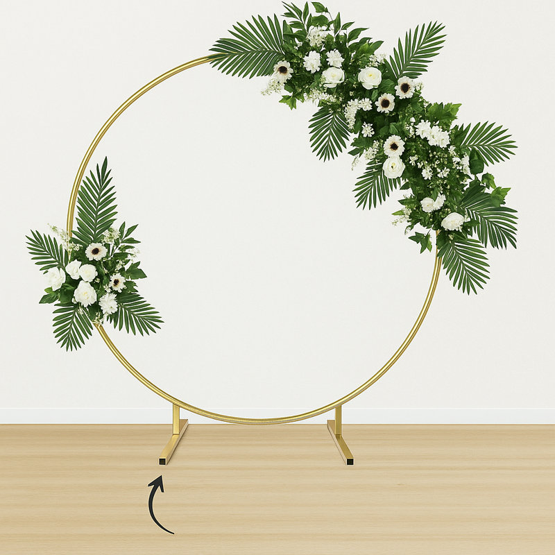 Metal Backdrops & Signs, Gold
