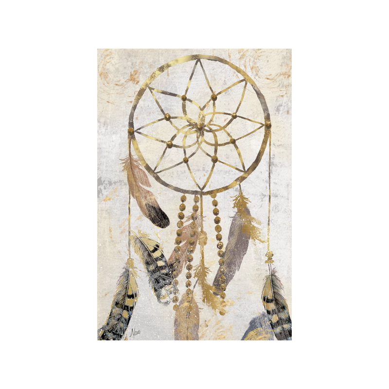 Tribal Dreamcatcher 1 Piece Wrapped Canvas Painting, 101.6 cm H x 66.04 cm W x 3.175 cm D