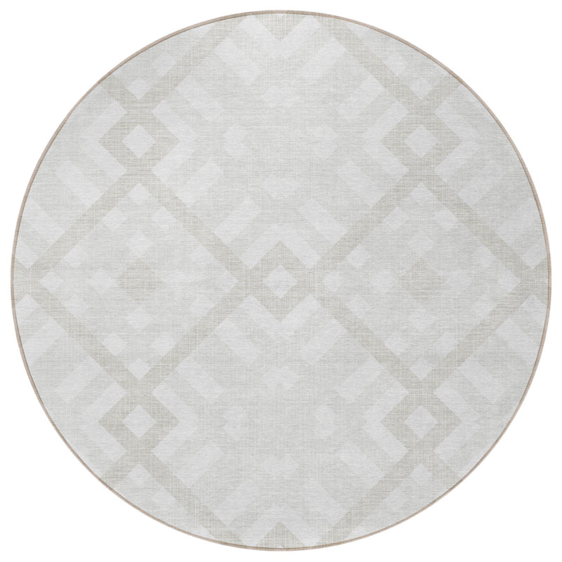 Tapis rond 8 po